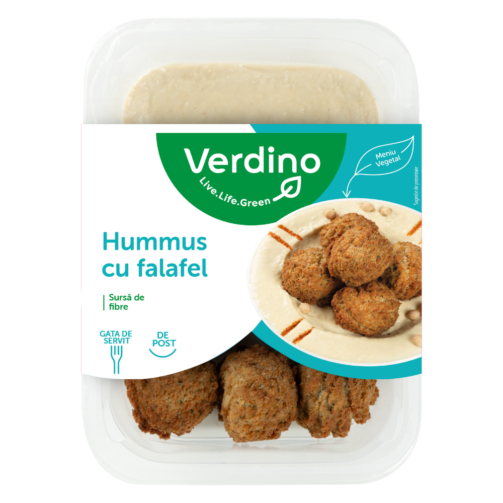 Hummus cu falafel